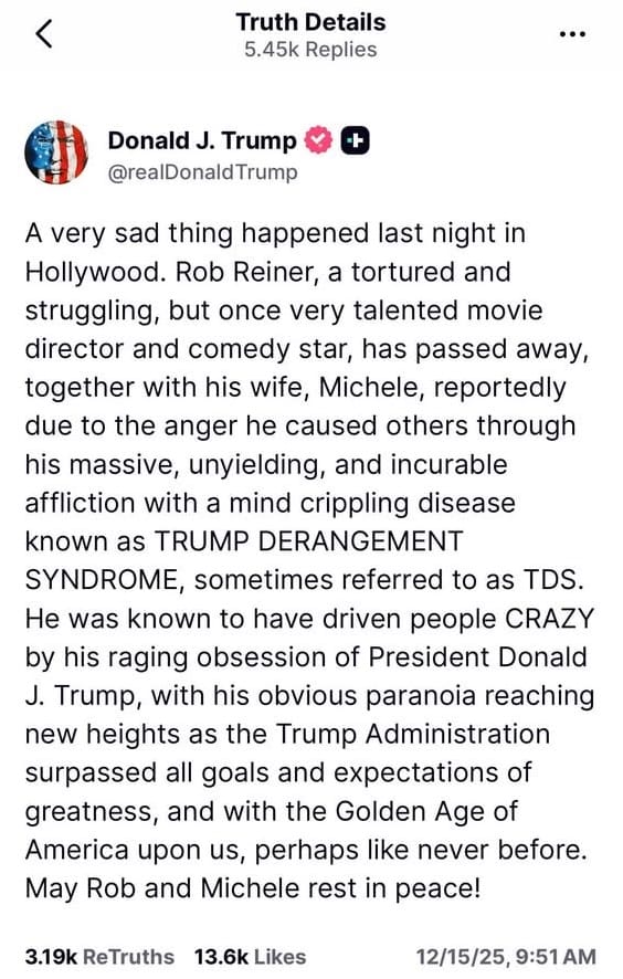 Trump digs his way down to a new low