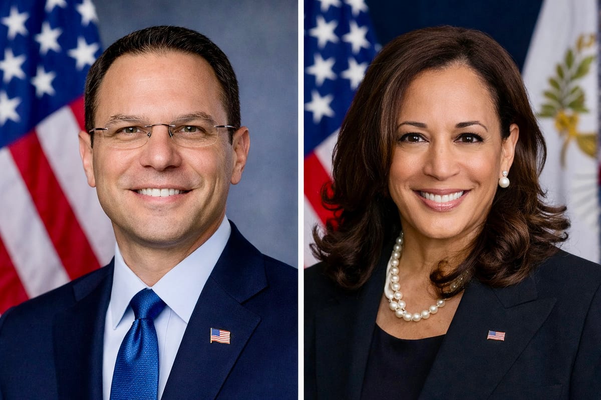 Josh Shapiro, Kamala Harris drop the gloves