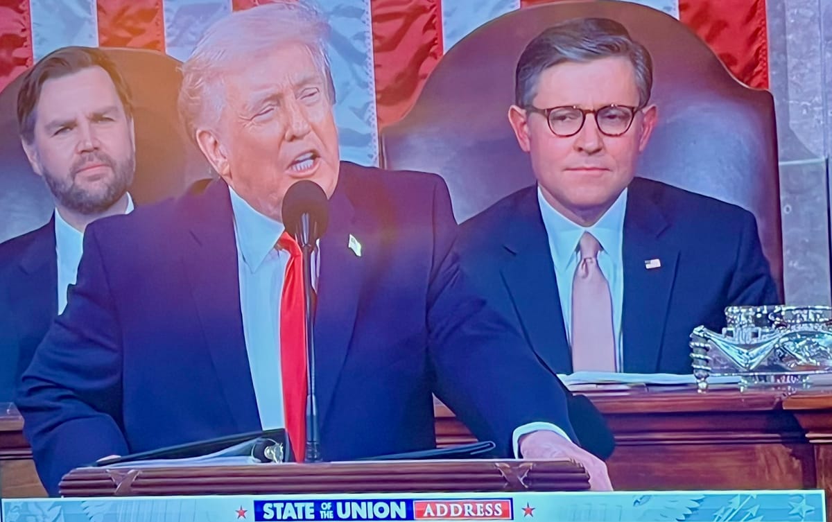 A surprisingly Presidential address from a President