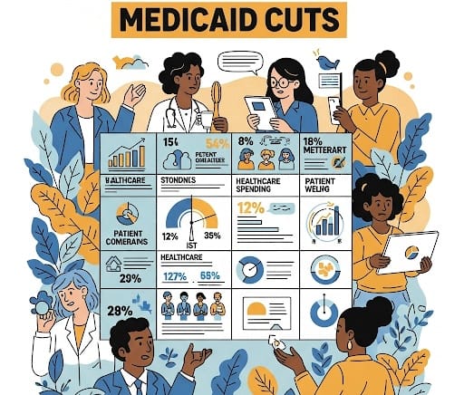 What explains the resistance to Medicaid cuts?