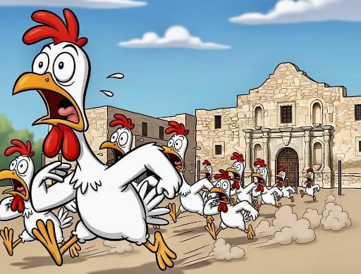 The lies of Texas are upon us