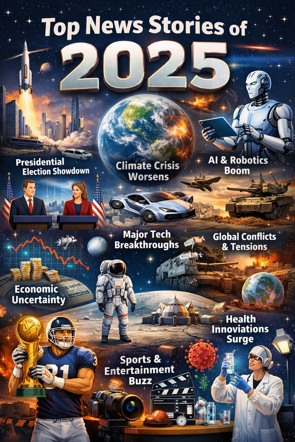 And now, the top news stories of 2025