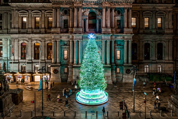 Memo to one and all: It IS a Christmas tree!